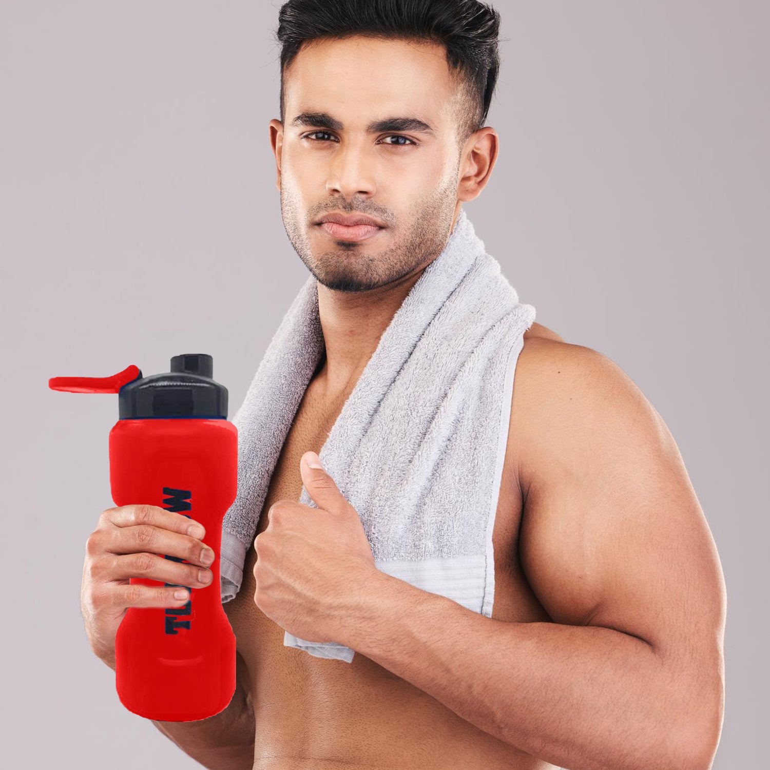 5229 Shaker Plastic Water Bottle for Gym I Shaker Bottle I Sipper Bottle I Gym Bottle I Gym Sipper Bottle I Gym Water Bottle DeoDap 5229 Shaker Plastic Water Bottle for Gym I Shaker Bottle I Sipper Bottle I Gym Bottle I Gym Sipper Bottle I Gym Water Bottle DeoDap